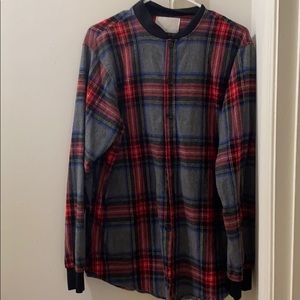 NWOT oro flannel shirt/ jacket
